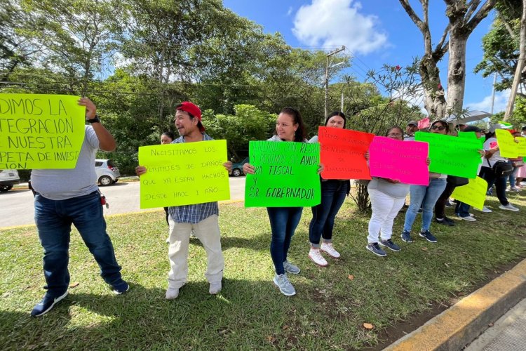 Habitantes de Alto Lucero exigen el pago por daños causados a empresa Mota Engil por construcción de autopista