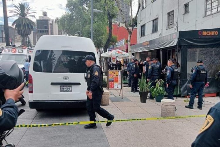 Balacera en colonia Tabacalera, CDMX, deja al menos dos heridos