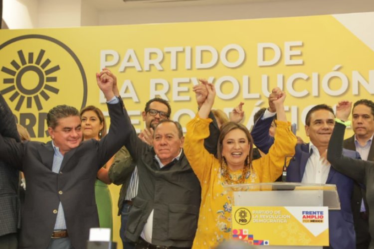 PRD da su respaldo a Xóchitl Gálvez para candidatura del Frente Amplio