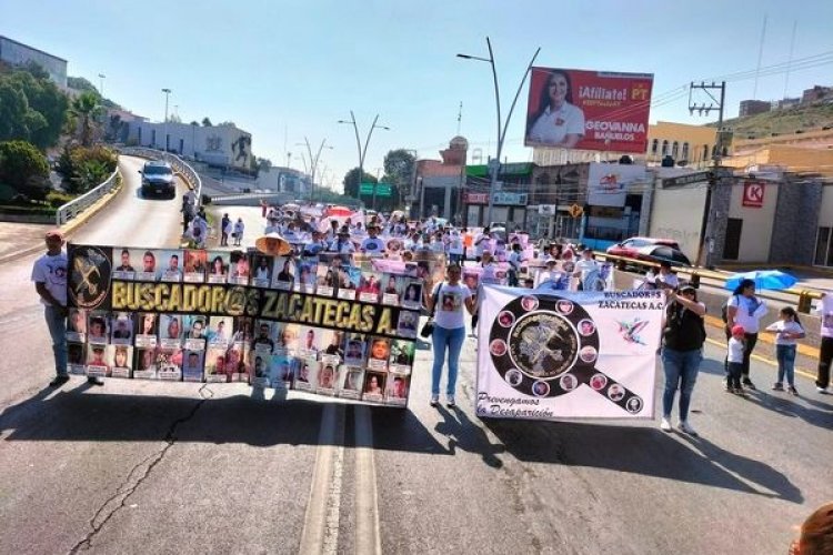 Hay 3 mil 600 desaparecidos en el estado de Zacatecas