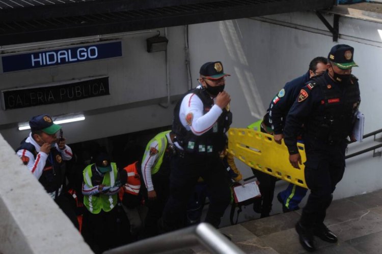 Confirman que joven fue empujada en el Metro Hidalgo por medio de testimonios y video