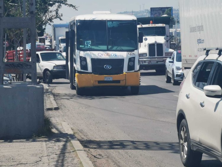 Exigen queretanos al gobernador, mejora en el servicio de transporte