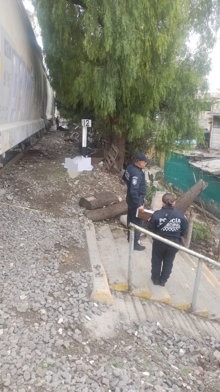 Muere mujer atropellada por el tren en Tlalnepantla, Edomex