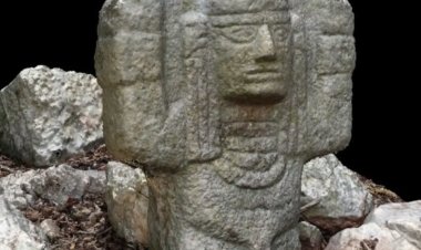 Encuentran Atlante de Chichén Itzá que revela influencias de exteriores