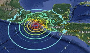 Se registró sismo en Pijijiapan, Chiapas