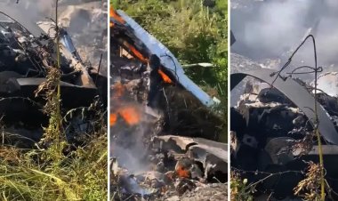 Video: Dos avionetas se impactaron en Durango; reportan varios muertos