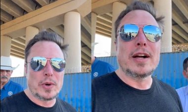 Elon Musk visita frontera de Estados Unidos con México y se pronuncia en contra de la migración irregular