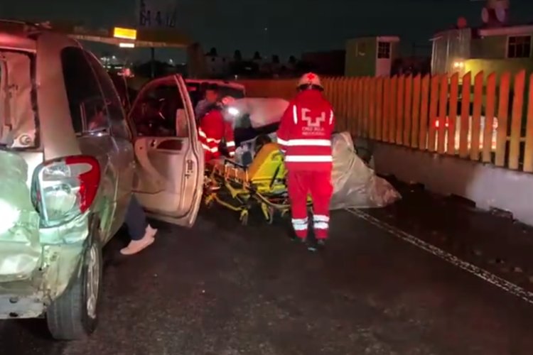 Paramédicos son atropellados por conductor alcoholizado en Ixtapaluca, Edomex