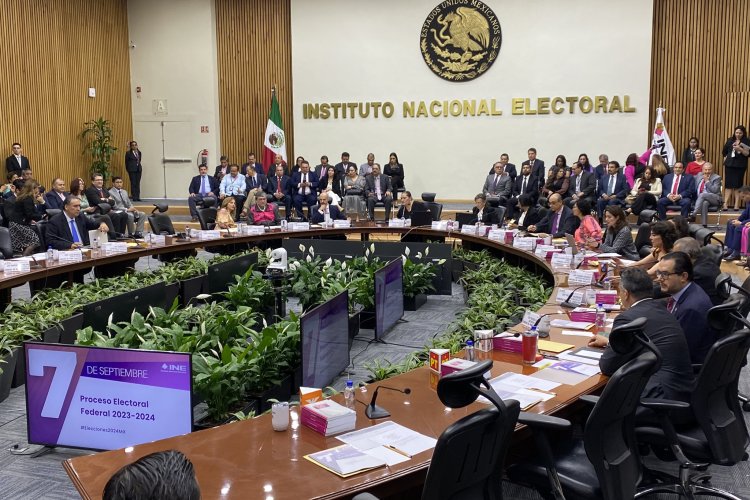 INE dio inicio oficial al proceso electoral 2023-2024