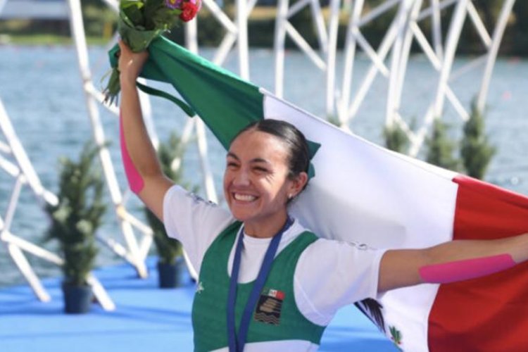 Mexicana Kenia Lechuga gana plata en mundial de remo