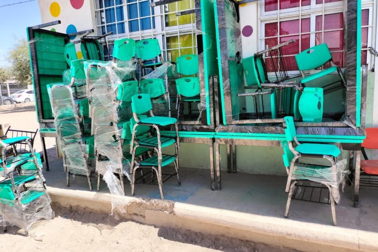 Moviliario para escuela marginada en Torreón