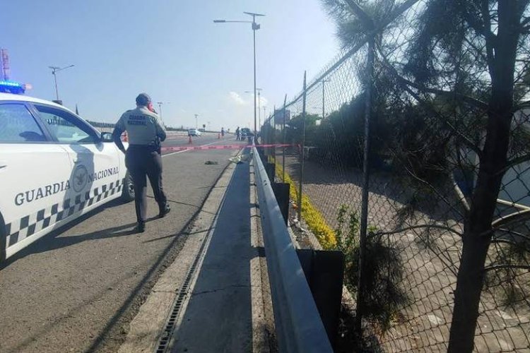 Hombre muere atropellado en la autopista México-Pachuca