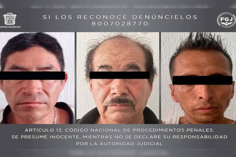 Detienen a presuntos miembros de una banda criminal en Chimalhuacán, Edomex