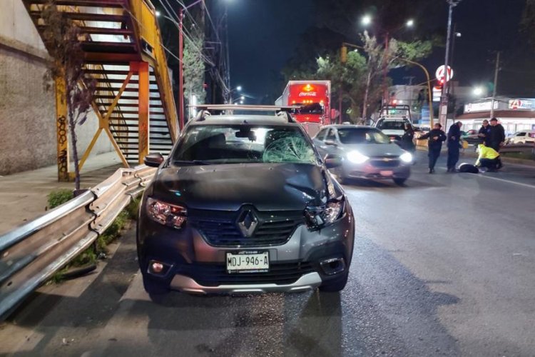 Detienen a hombre que atropelló a mujer en La Paz, Estado de México