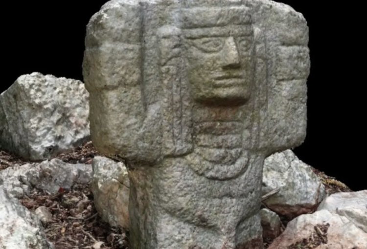 Encuentran Atlante de Chichén Itzá que revela influencias de exteriores