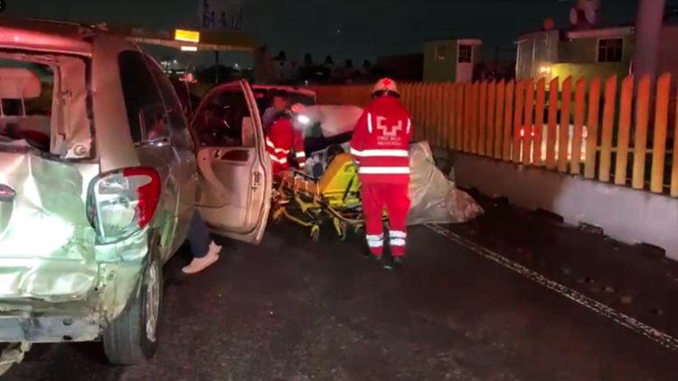 Paramédicos son atropellados por conductor alcoholizado en Ixtapaluca, Edomex