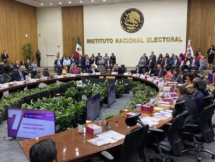 INE dio inicio oficial al proceso electoral 2023-2024