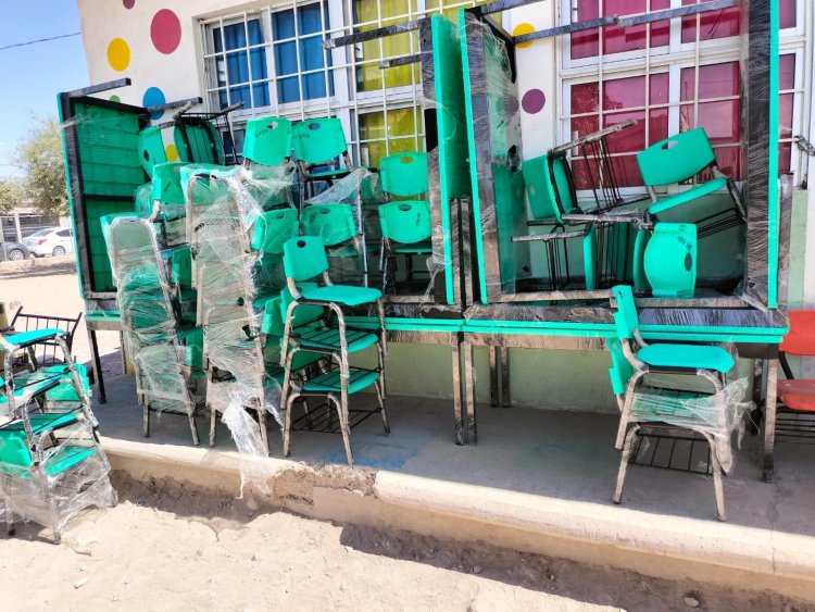 Moviliario para escuela marginada en Torreón