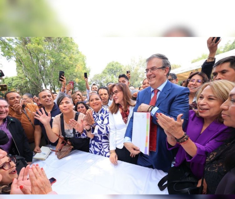 Marcelo Ebrard formaliza su movimiento político será llamado “El Camino de México”