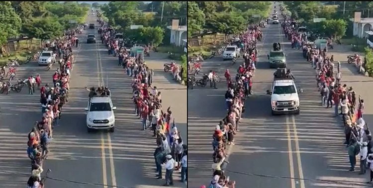 AMLO minimiza ingreso de convoy del narco en Chiapas