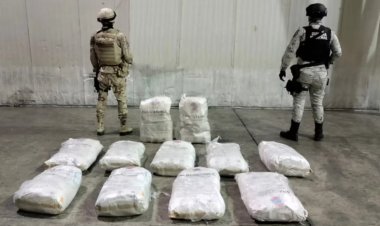 Guardia Nacional asegura fentanilo etiquetado como paracetamol en Sonora