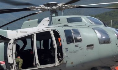 Helicóptero de la Fuerza Aérea se desploma en Durango; hay tres muertos