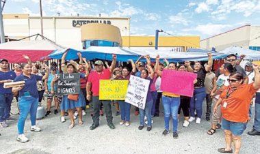 Huelga en maquiladora Caterpillar en Nuevo Laredo