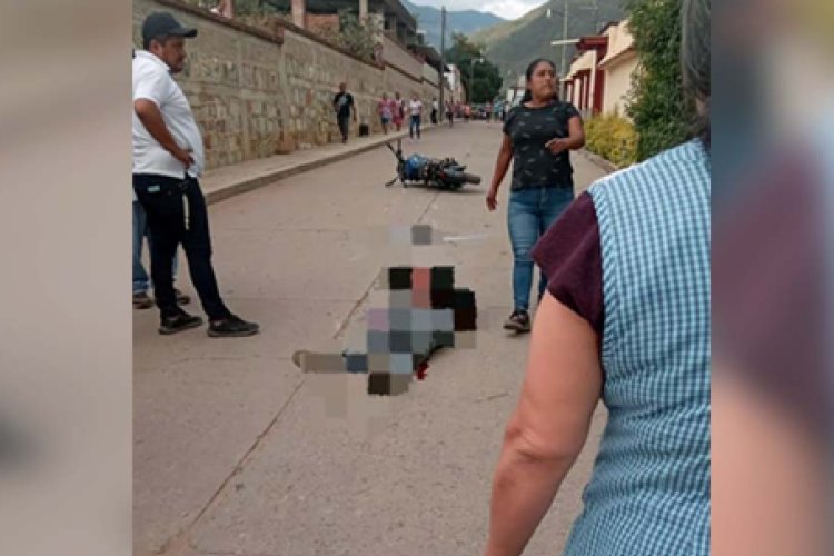 Joven muere degollado por un cable mientras conducía una motocicleta