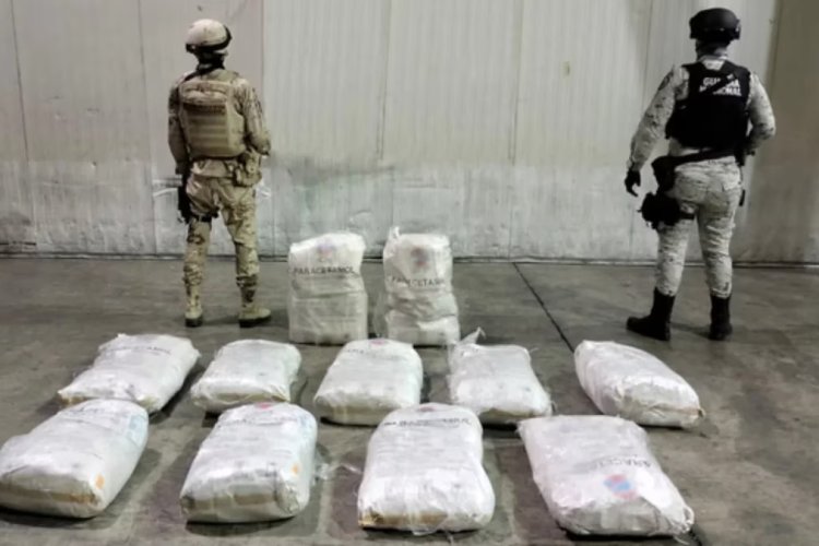 Guardia Nacional asegura fentanilo etiquetado como paracetamol en Sonora