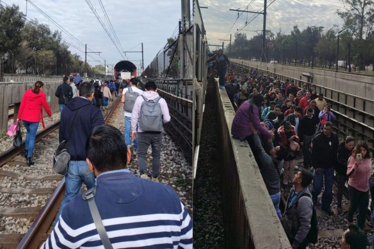 Suspenden servicio en Línea A del Metro CDMX por posible caída de catenaria