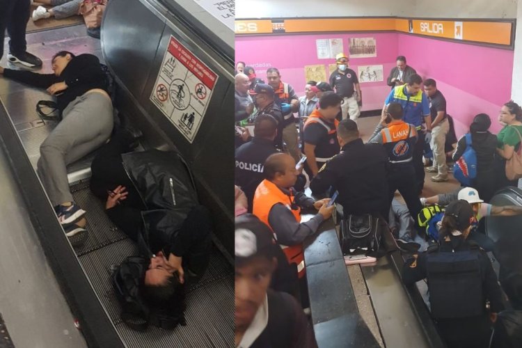 Accidente en la Línea 7 del Metro CDMX deja varios lesionados