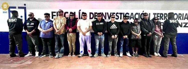 Elementos de la SSC detuvieron a 19 personas en posesión de más de mil dosis de drogas