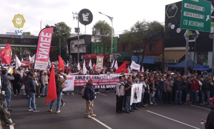 Bloquean varios puntos de la CDMX; piden tarifa justa de electricidad