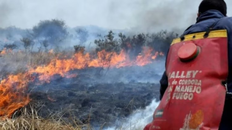Alarmante incendio en Argentina arrasa con miles de hectáreas y amenaza con llegar a la ciudad