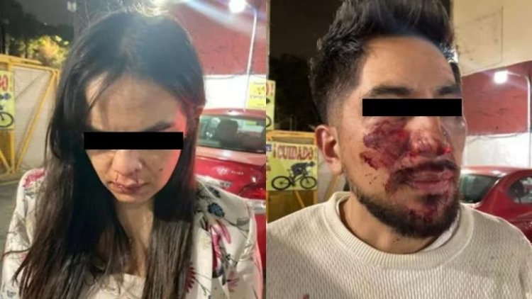 Empleados de taquería golpean a pareja de comensales, hay un detenido