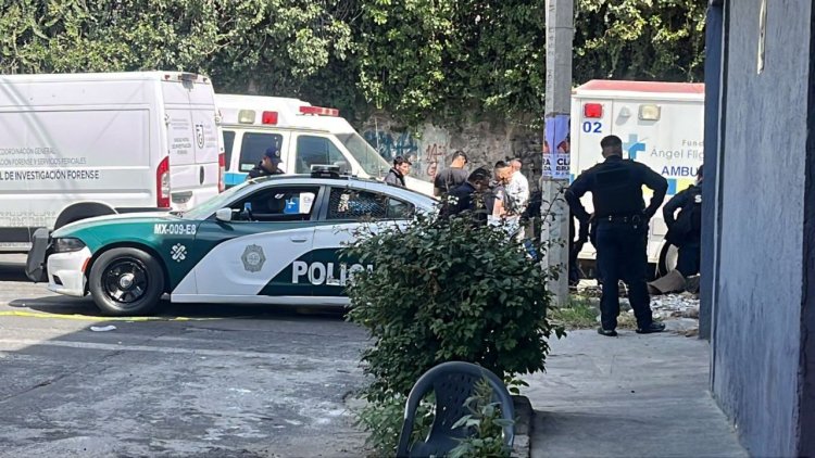 Joven muere a balazos en la alcaldía Gustavo A. Madero, CDMX