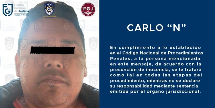 Aprehenden a hombre por su implicación en feminicidio ocurrido en 2022