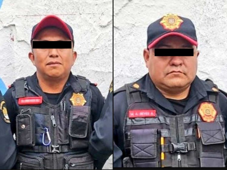 Policías de la CDMX son detenidos y señalados por violar y robar a una menor de edad