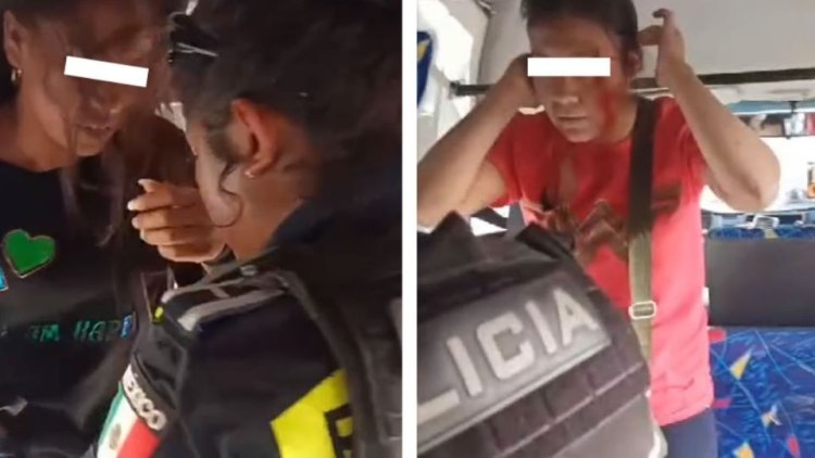 Dos mujeres se pelearon a bordo de una combi por un desacuerdo relacionado a un hombre