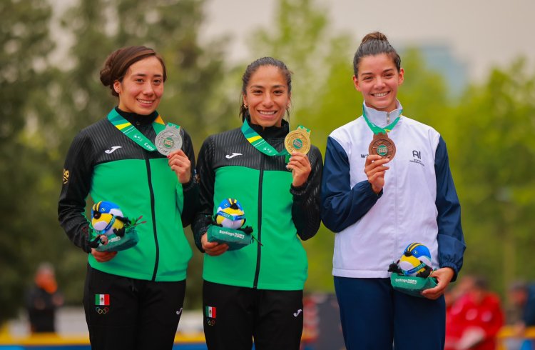 Pentatleta gana medalla de Oro en Panamericanos 2023 y obtiene pase olímpico