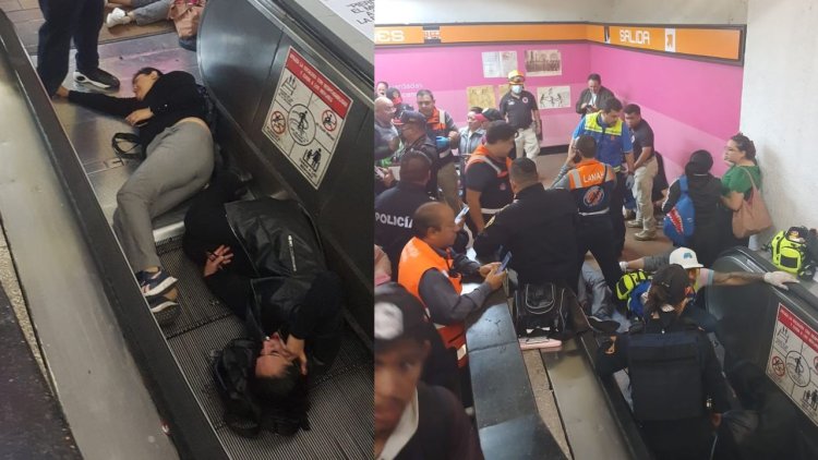 Accidente en la Línea 7 del Metro CDMX deja varios lesionados