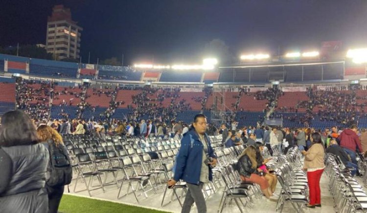 Se burlan de Claudia Sheinbaum luego de cancelar un evento en el Estadio Azul