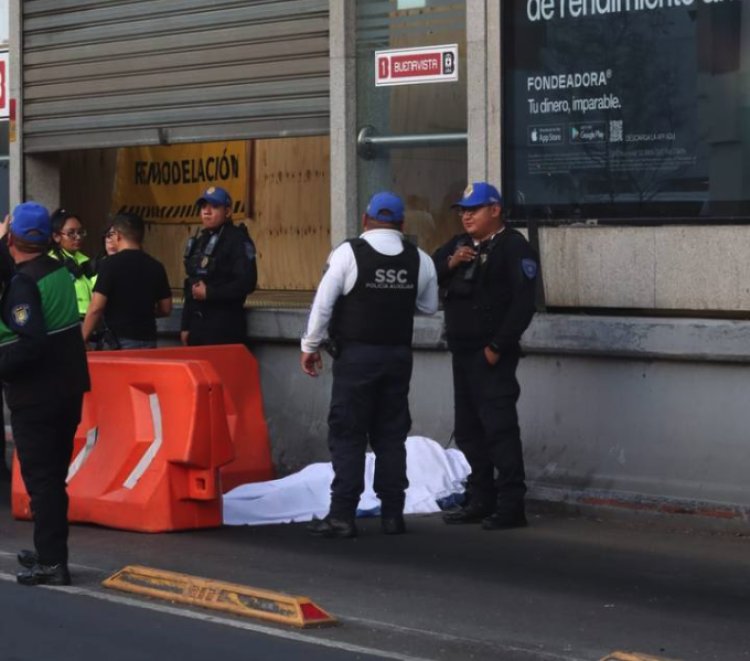 Muere mujer que fue atropellada por el Metrobús en Av. Insurgentes, CDMX