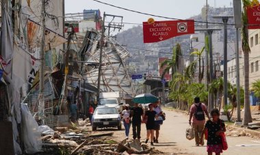 Se cumple una semana del paso del huracán Otis en Acapulco