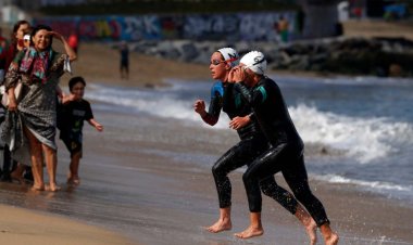 Por primera vez en la historia, México gana Oro en Triatlón femenil en Santiago 2023