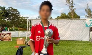 Joven futbolista fallece tras chocar accidentalmente contra su rival en Veracruz