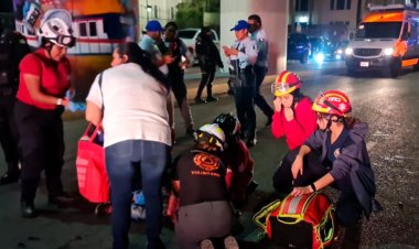 Hombre murió tras lanzarse con su hijo desde estación del Metro de Monterrey