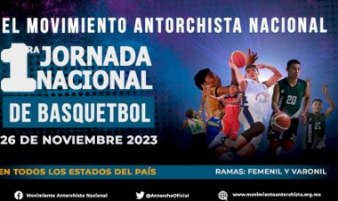 Realizarán Primera Jornada Nacional de Básquetbol en los 32 estados de la república