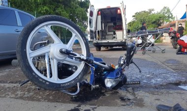 El 50 por ciento de accidentes en Culiacán participan motocicletas