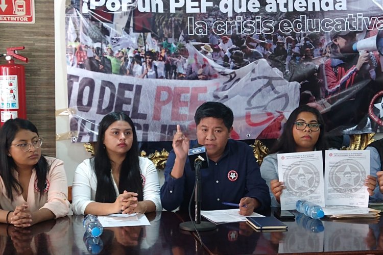 Se movilizarán estudiantes a San Lázaro en el marco de la discusión del Presupuesto 2024